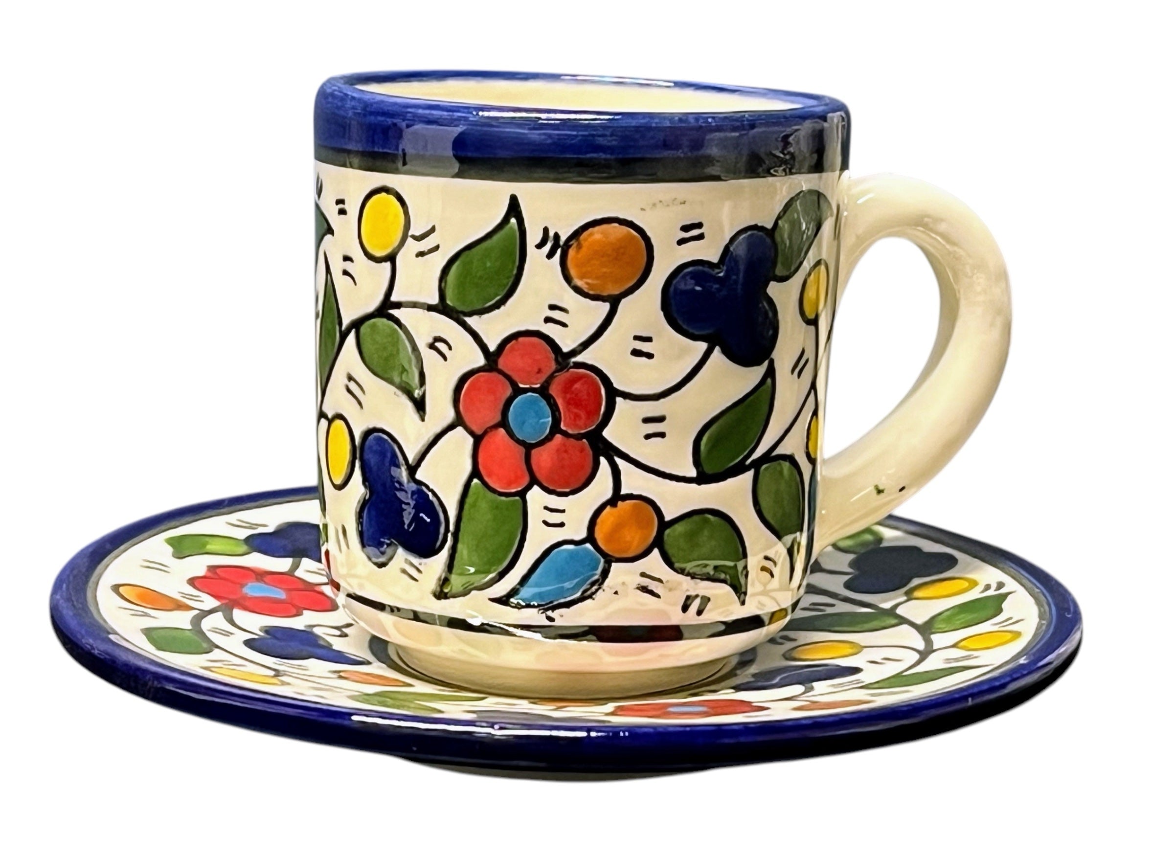 Espresso/Arabic coffee cup &amp; saucer image 1