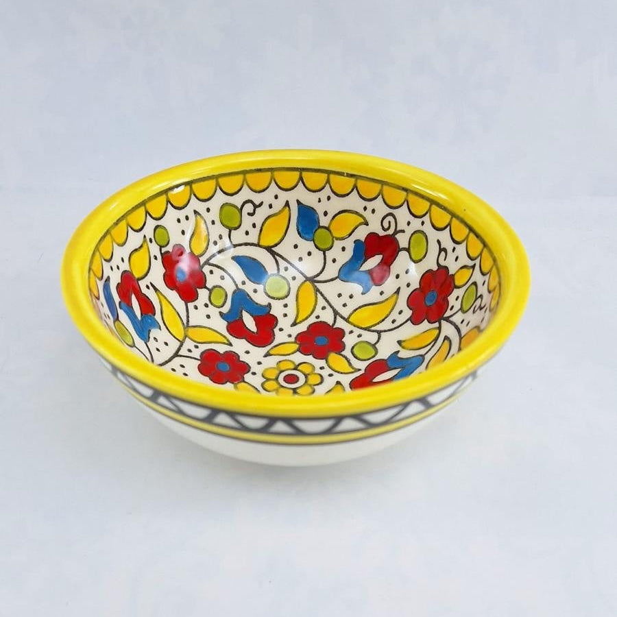 Set of 5 multicolor desert bowls image 5