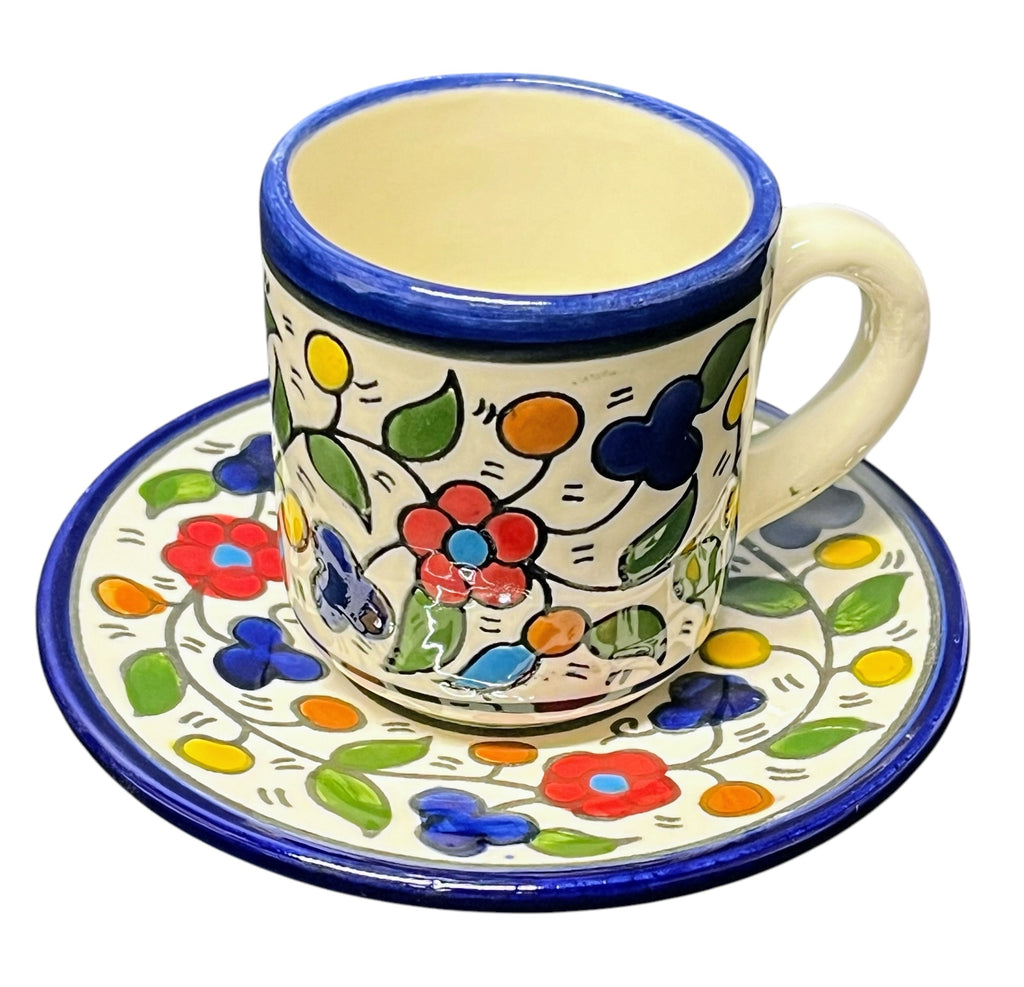 Espresso/Arabic coffee cup &amp; saucer image 0