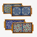Keffiyeh Tile Tray image 0