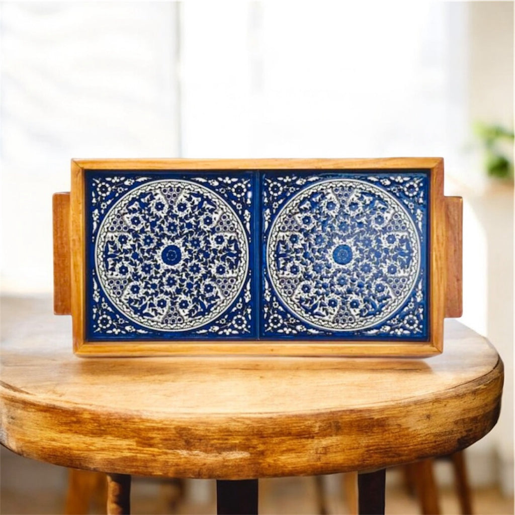 Keffiyeh Tile Tray image 3