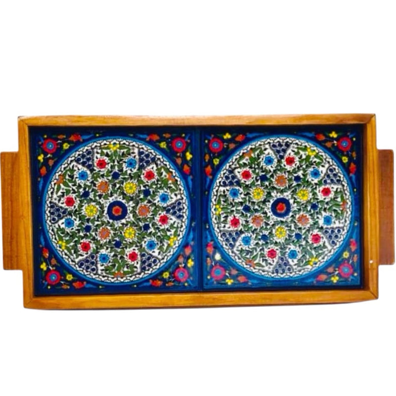 4 Tile Serving Tray 12”*12”