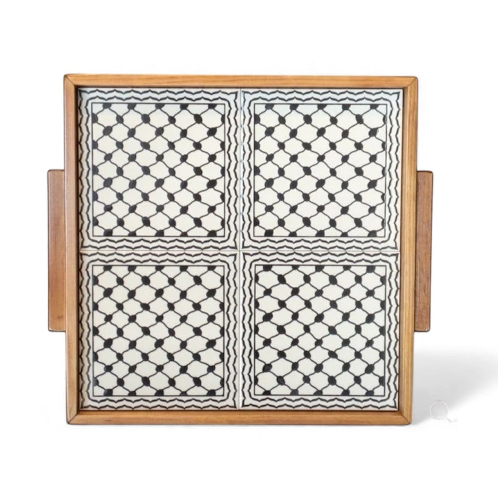 4 Tile Serving Tray image 2