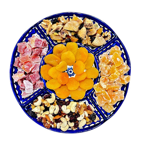Deluxe Holiday Fruit and Nut Platter image 0