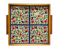 4 Tile Serving Tray/Charcuterie Board image 1