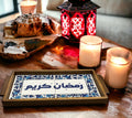 Ramadan wooden tray 5x11 image 0