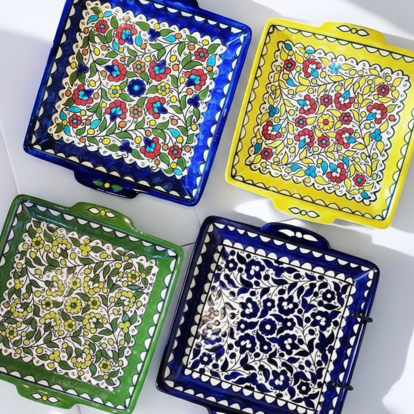 Square Tray with Handle 13’’ image 0