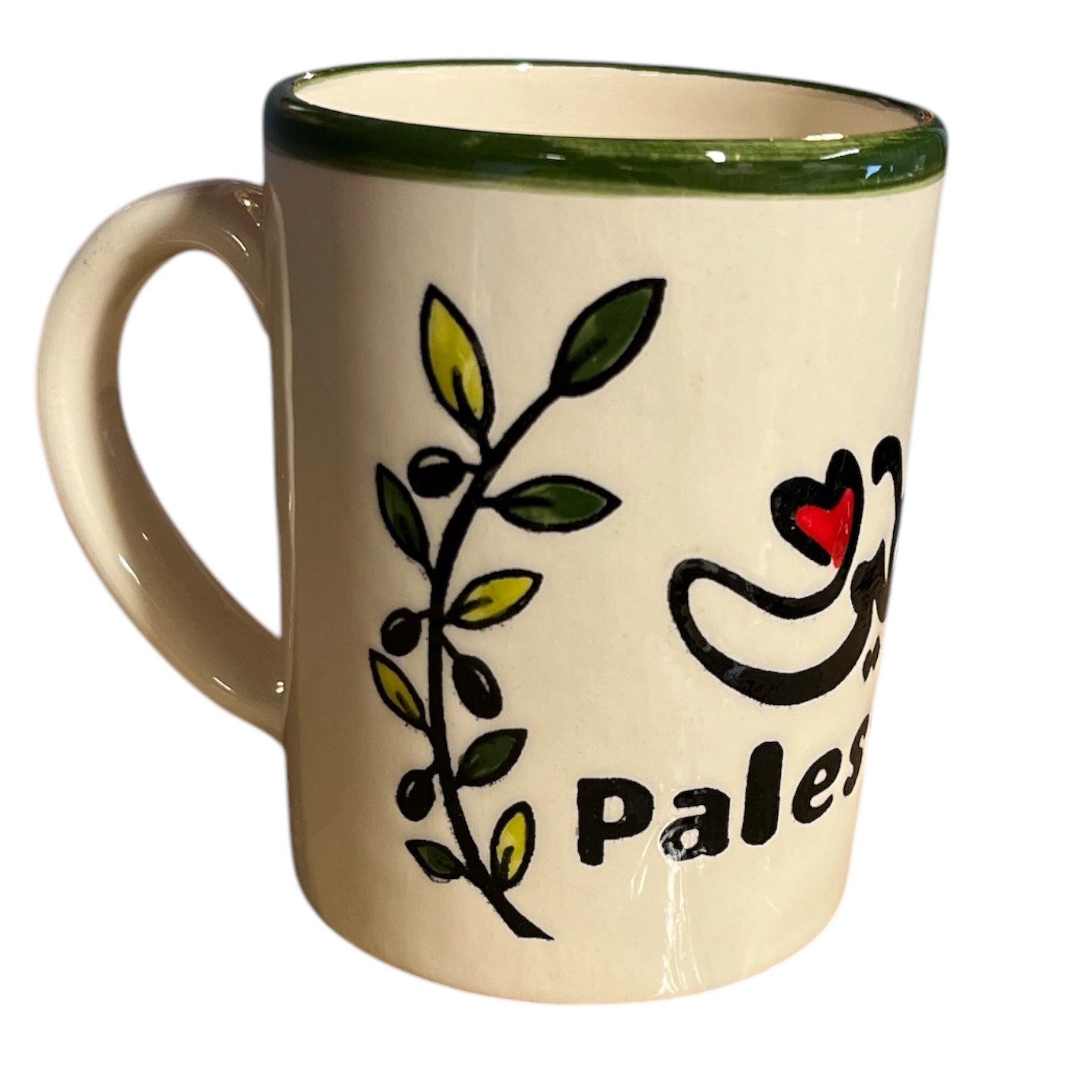 Palestine Map Mug 10 Oz image 1