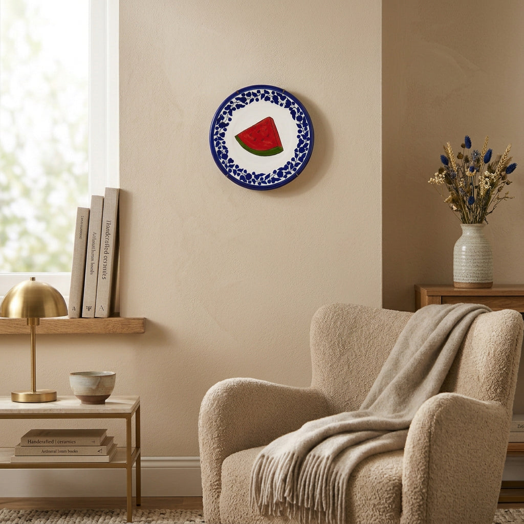 Wall Plaques 8” Watermelon