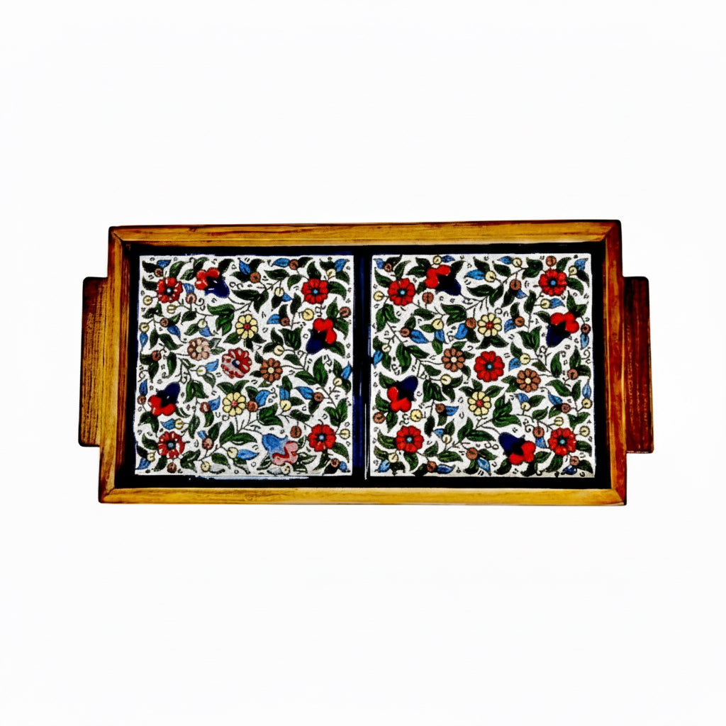 Keffiyeh Tile Tray image 4