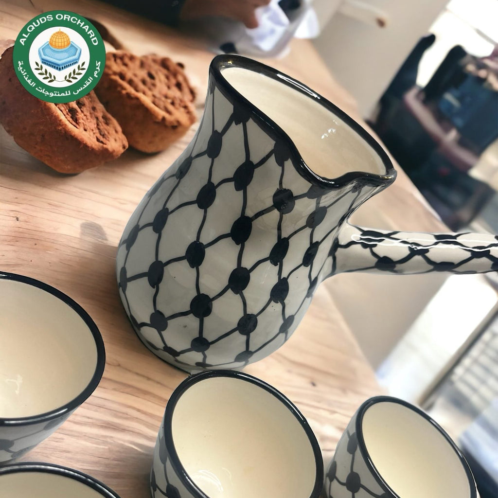 Arabic Turkish Coffee Set (Keffiyeh) image 0