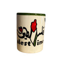 Palestine Map Mug 10 Oz image 0