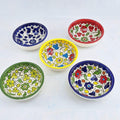 Set of 5 multicolor desert bowls image 0