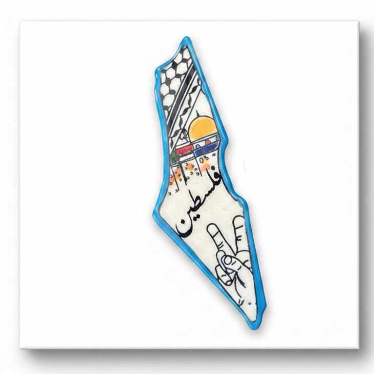 Magnet Palestinian Map image 4