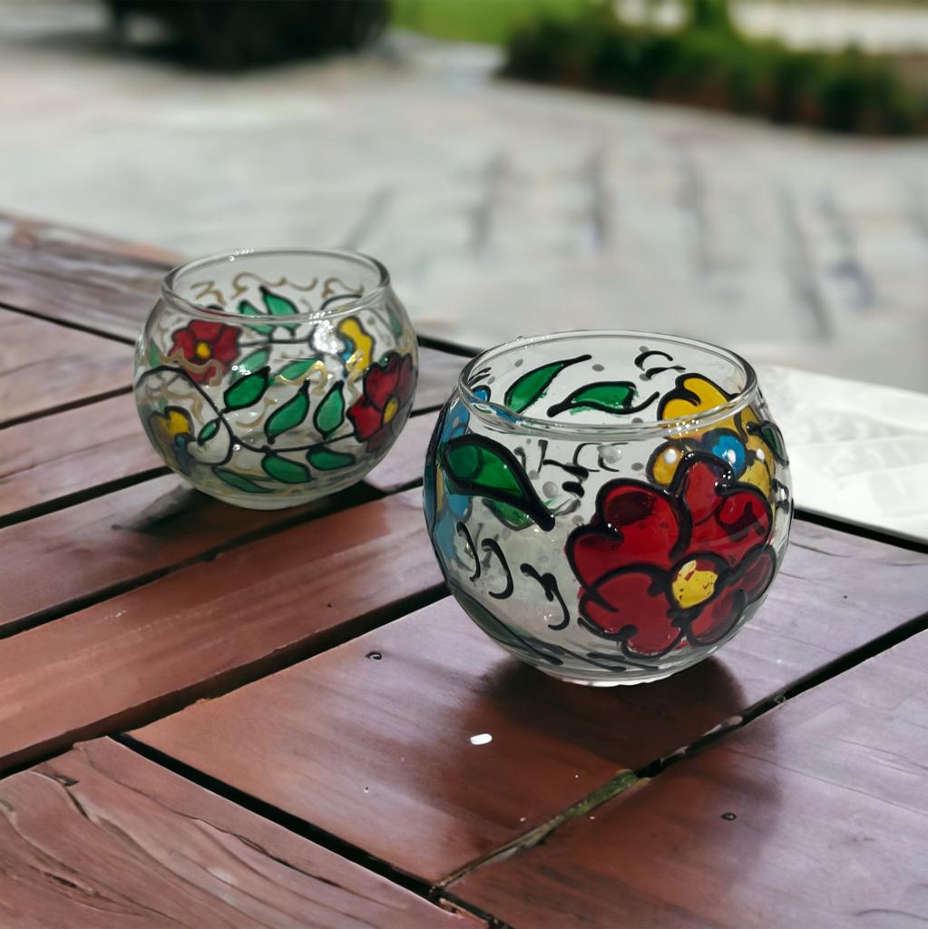 Stained Glass Candle Holder image 0