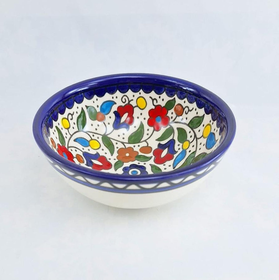 Set of 5 multicolor desert bowls image 2